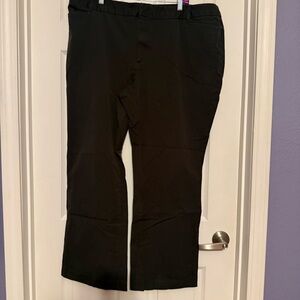 St. John's Bay Women's Classic Black Wide Leg Pants